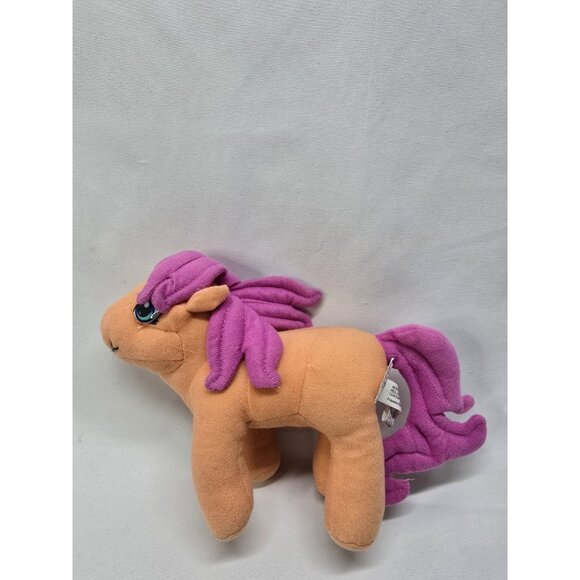 6" MY LITTLE PONY 2004 NANCO  Sparkleworks HASBRO STUFFED ANIMAL PLUSH PINK HAIR - Picture 9 of 11